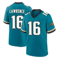J.Jaguars #16 Trevor Lawrence Player Teal Prowler Throwback Limited Home Game Stitched Jersey PARK