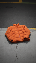 Pop Orange puffer jacket