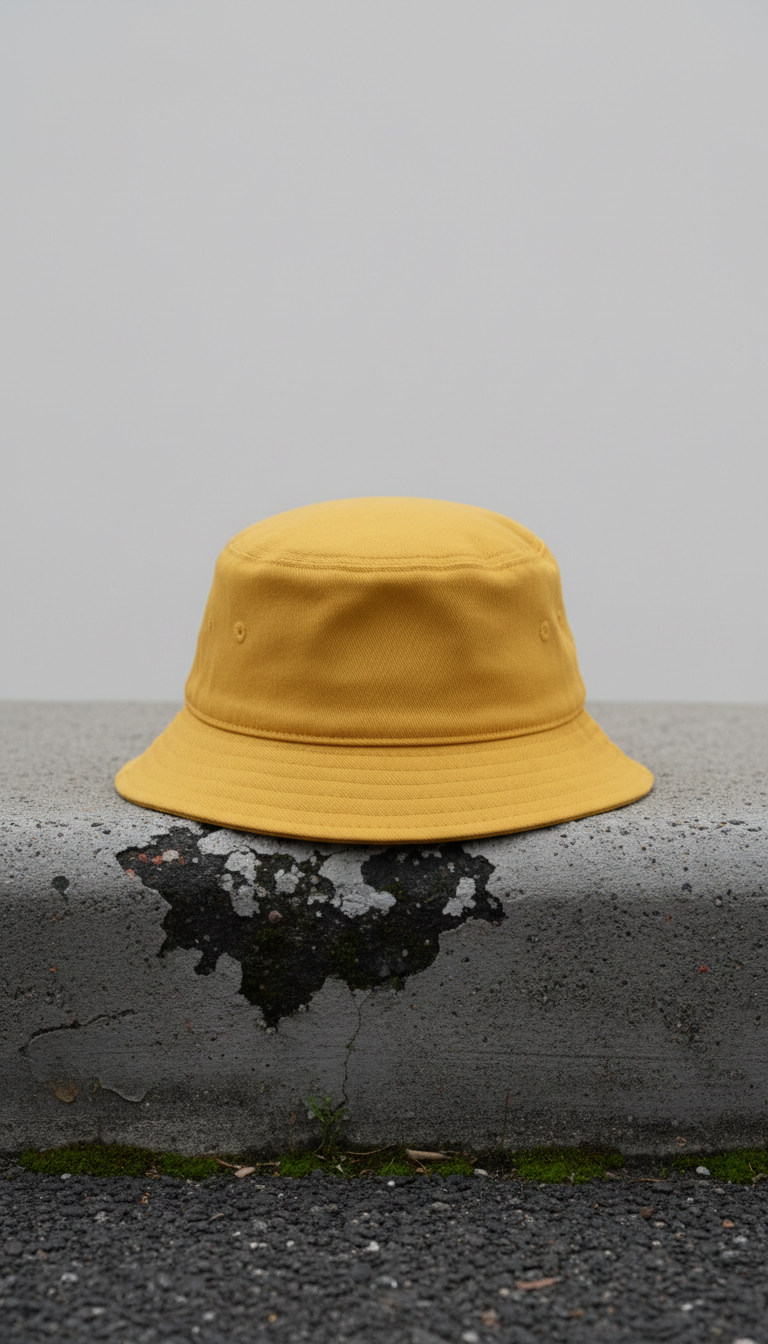 Crosswalk Yellow bucket hat