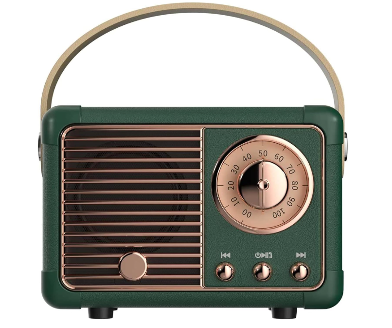 Baolira Retro Bluetooth Speaker Green
