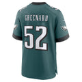 P.Eagles #52 Jonathan Greenard Midnight Green Team Game Jersey PARK