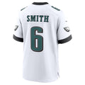 P.Eagles #6 DeVonta Smith White Game Jersey PARK