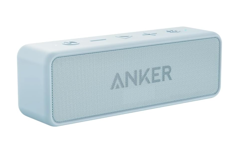 Portable Bluetooth Speaker, 24-Hour Playtime-Blue
