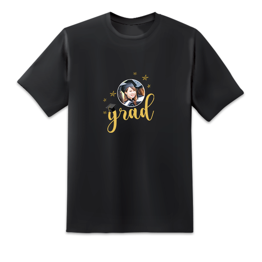 Men's Cheap Star Grad Black T-shirt