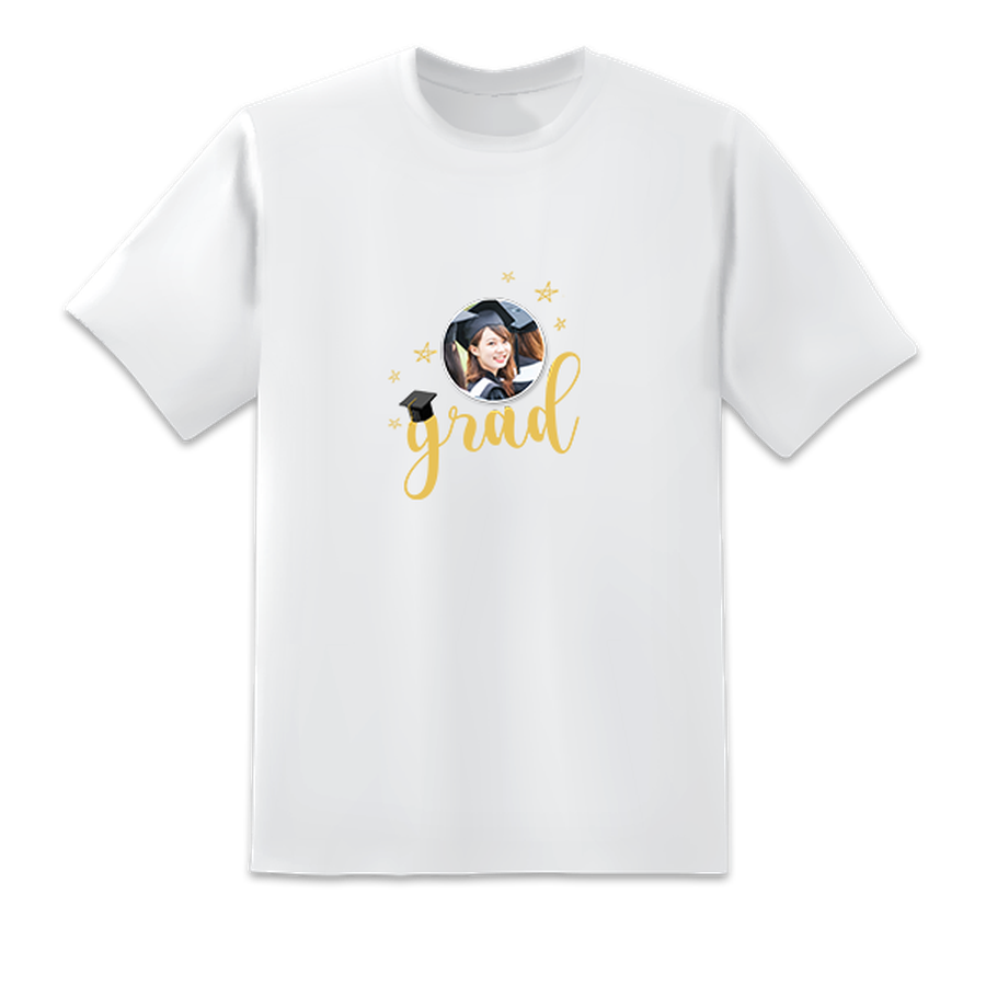 Men's Cheap Star Grad White T-shirt